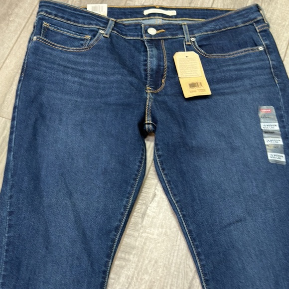 Levi’s 711 Skinny mid rise slim through hip and thigh 16 medium w33L30 new - Picture 3 of 5